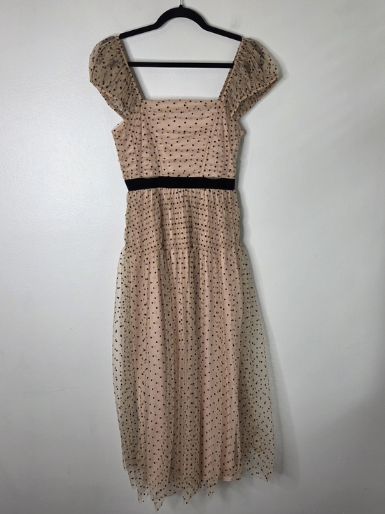 Lucy Paris Dresses & Skirts - Lucy Paris Saison Flock Polka Dot Cocktail Dress